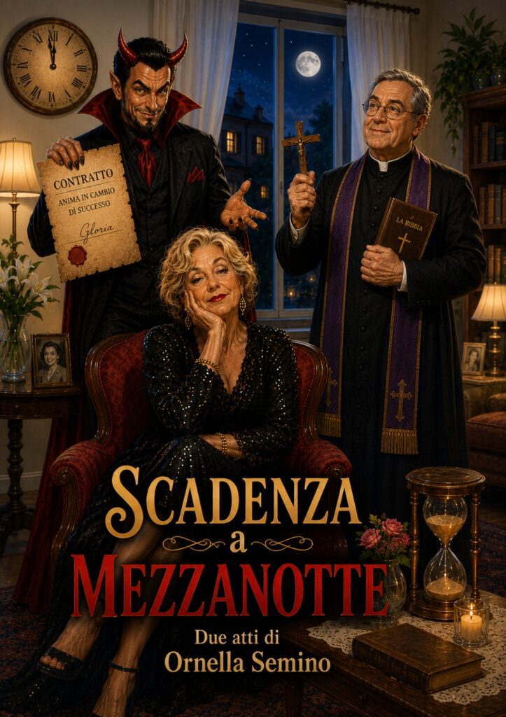 Scadenza a mezzanotte - copione teatrale brillante