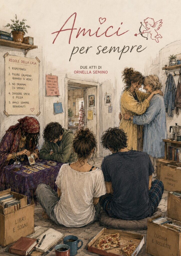 Copione teatrale romantico. Amici per sempre di Ornella Semino