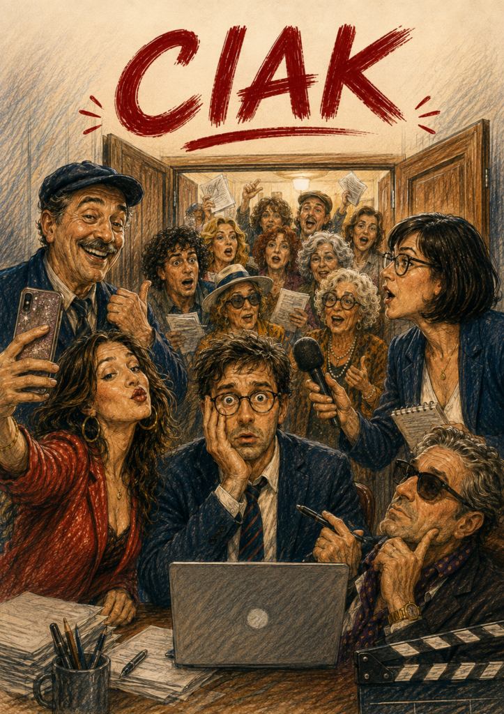 Copione teatrale brillante sui social - CIAK di Ornella Semino